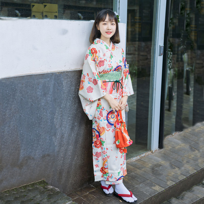 Kimono Japonés Mujer - Sakura & Kiku - Kimono