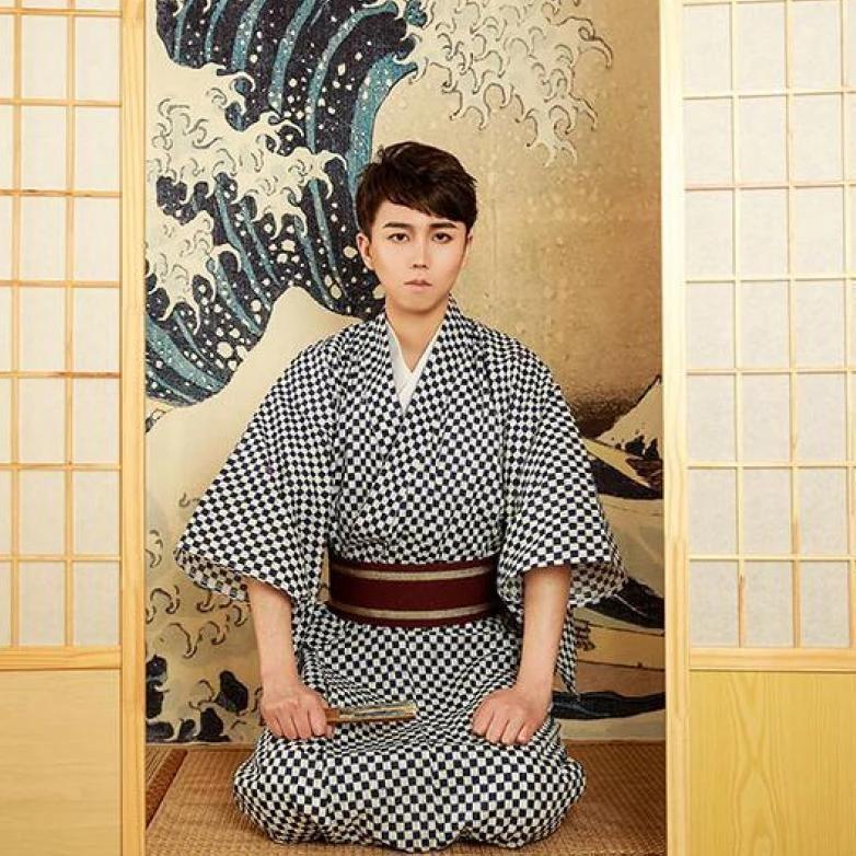 Kimono para hombre Patrón de de ajedrez - Kimono